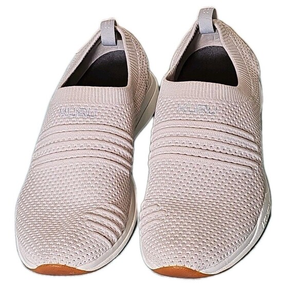 KURU Shoes - KURU Stride Slip On Mesh Knit Cream Comfort Walking Women's Shoes Size 7.5